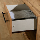 Table de chevet 1 tiroir Barcelo - Chêne nordique