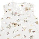 Quilted Bamboo Sleep Sack 1.0 TOG – Bears – Detail 4