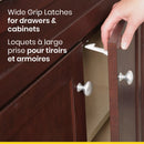 Loquets pour armoires et tiroirs Wide Grip, 14 pièces — Safety 1st