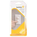 Secure Press Plug Protectors, 12 Pack — Beige — Safety 1st