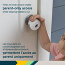 Couvre-poignées de porte Grip ’n Twist, 3 pièces — Blanc — Safety 1st