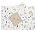 Housse de couette avec couvre oreiller - Safari — Perlimpinpin