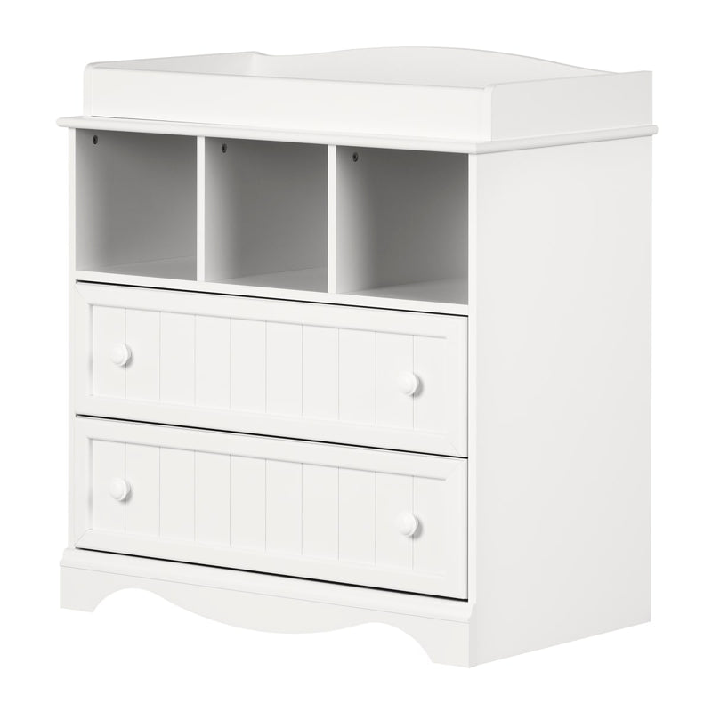 Savannah 2-Drawer Changing Table -- Pure White