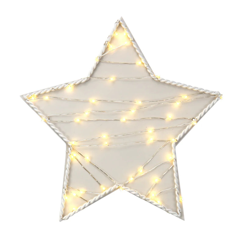 Décoration murale - Étoile avec LED