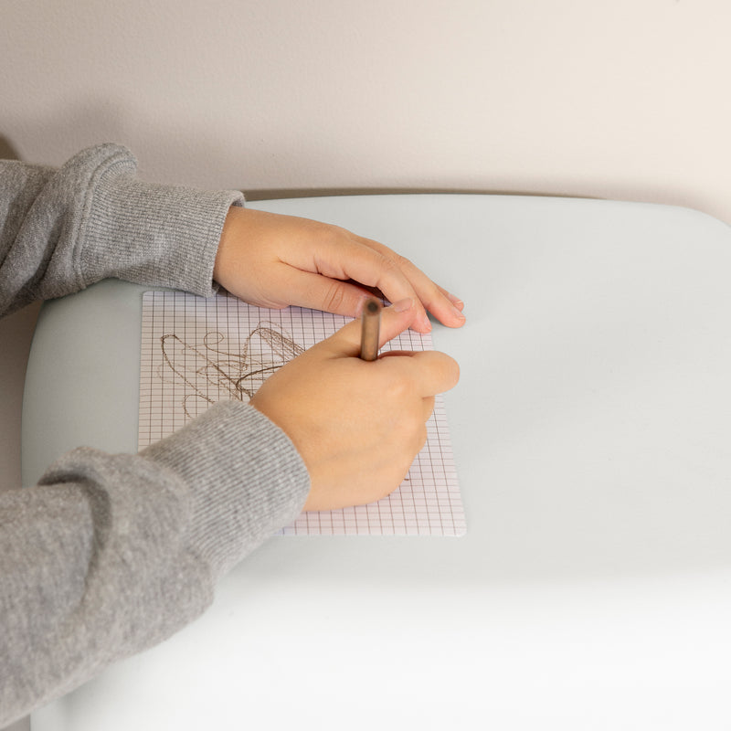 Sweedi-Tabouret lumineux pour enfants-Blanc