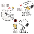 Autocollants muraux - Snoopy Love — Bedtime Originals