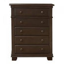 Commode 5 tiroirs Torino/ Napoli - Mocacchino