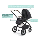 Poussette Z1 v3.0 - Noir