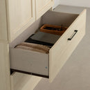 Armoire de rangement 2 portes Haven - Chêne blanchi