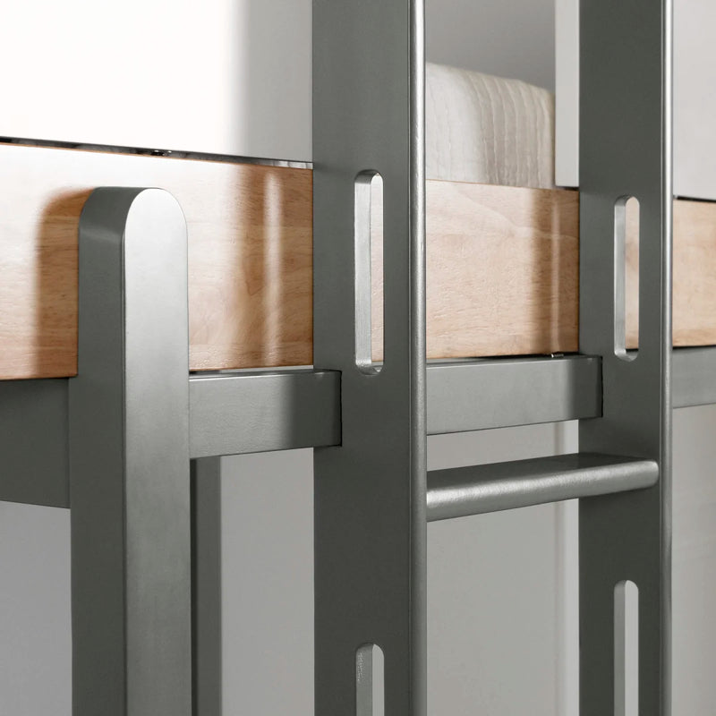 Bebble - Modern Bunk Beds -- White and Natural