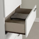 Commode 5 tiroirs Cavalleri - Blanc solide