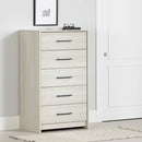 Commode 5 tiroirs Londen - Chêne hivernal