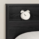 Ensemble lit plateforme et tête de lit double/queen 54"/60" Holland - Chêne girs