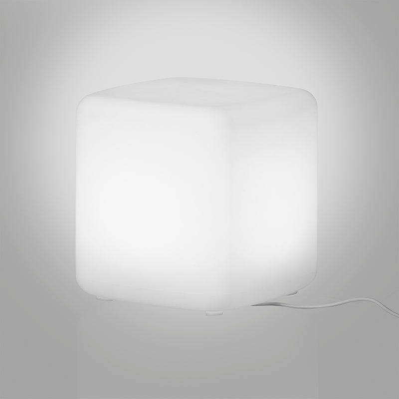 Sweedi-Tabouret lumineux pour enfants-Blanc