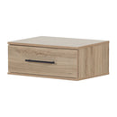 Table de chevet flottante 1 tiroir Primo - Chêne rustique