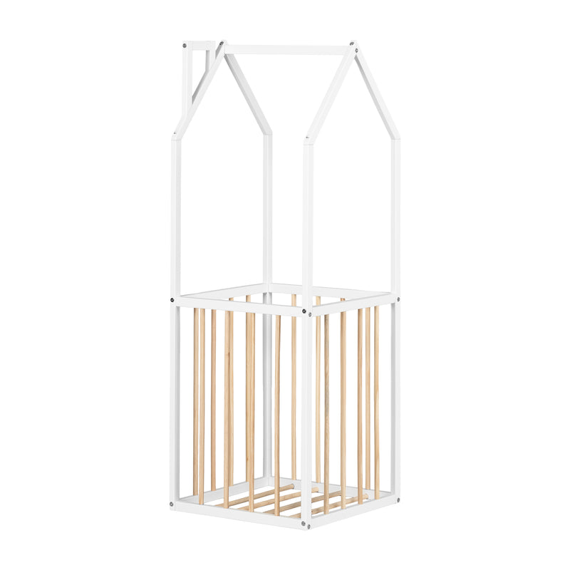 Unité de rangement pour jouets Ohana - Blanc et Naturel