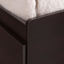 Lit matelot 3 tiroirs simple 39" Spark - Chocolat