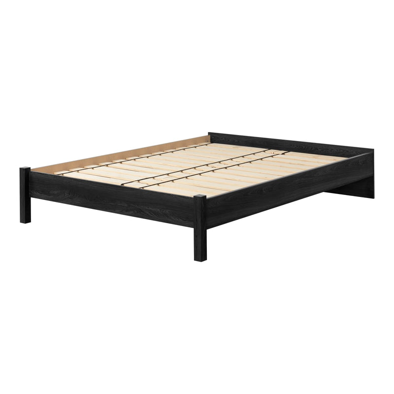 Lit plateforme queen 60" Holland- Chêne gris