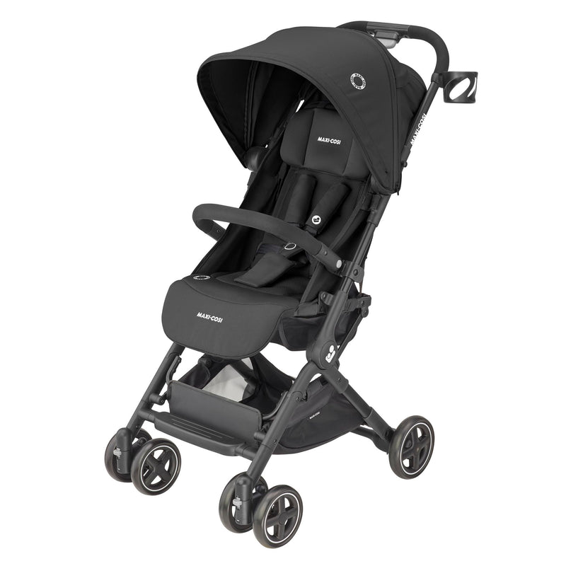 Lara Ultra-Compact Stroller - Essential Black