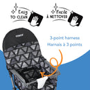 Chaise haute Simplefold LX - Triangle déchiré