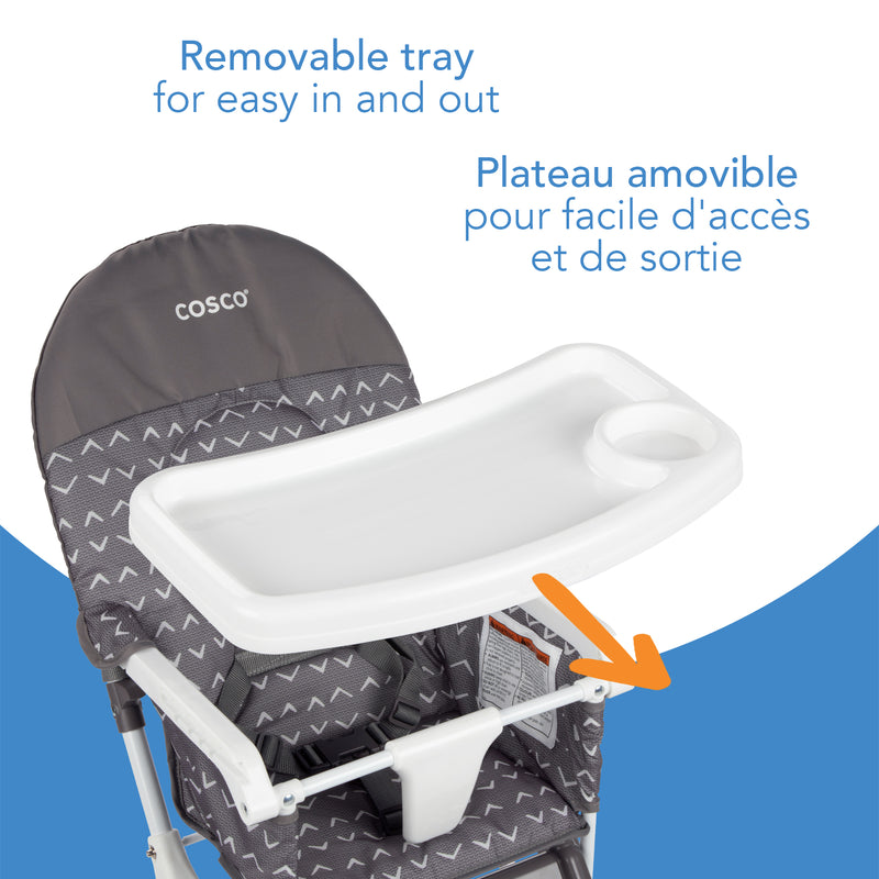 Cantine high chair - White - Cosco