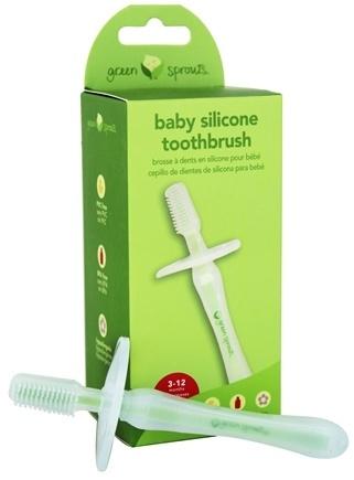 Baby silicone toothbrush