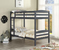 Lits superposés 39"/39" - Gris — IFDC