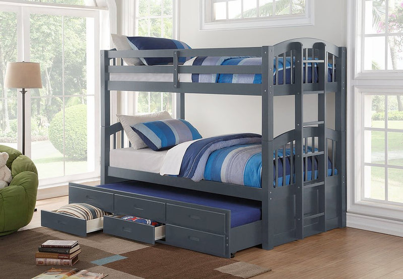 Captain Bunk Bed 39 "/ 39"- Espresso