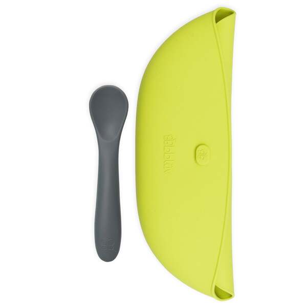Ensemble repas portatif en silicone -Pöket