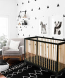 Bassinette N200 - Noir et Naturel