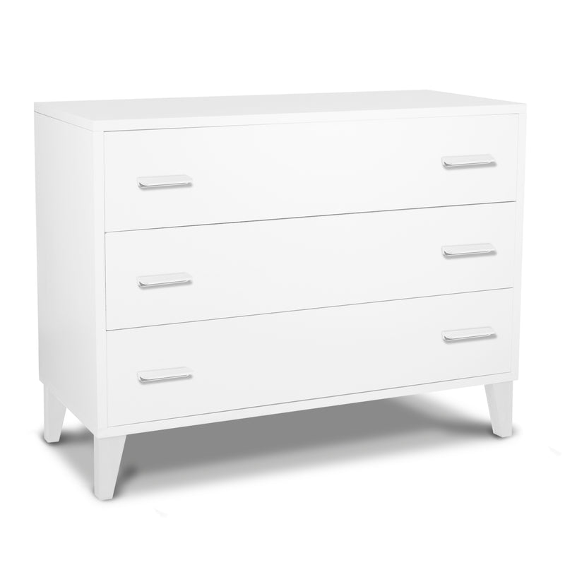 Commode 3 tiroirs Caravaggio - Blanc