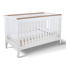 Bassinette convertible Botticelli - Blanc et noyer