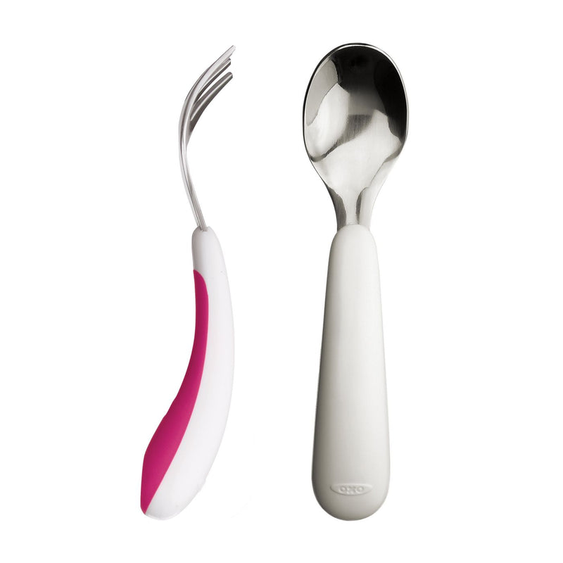 Fork & Spoon Set - Teal