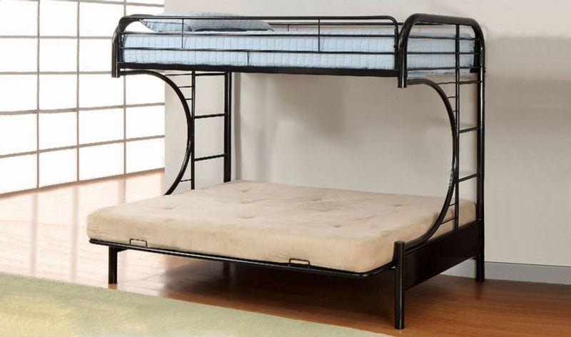 Futon Bunk bed 39'' - Noir