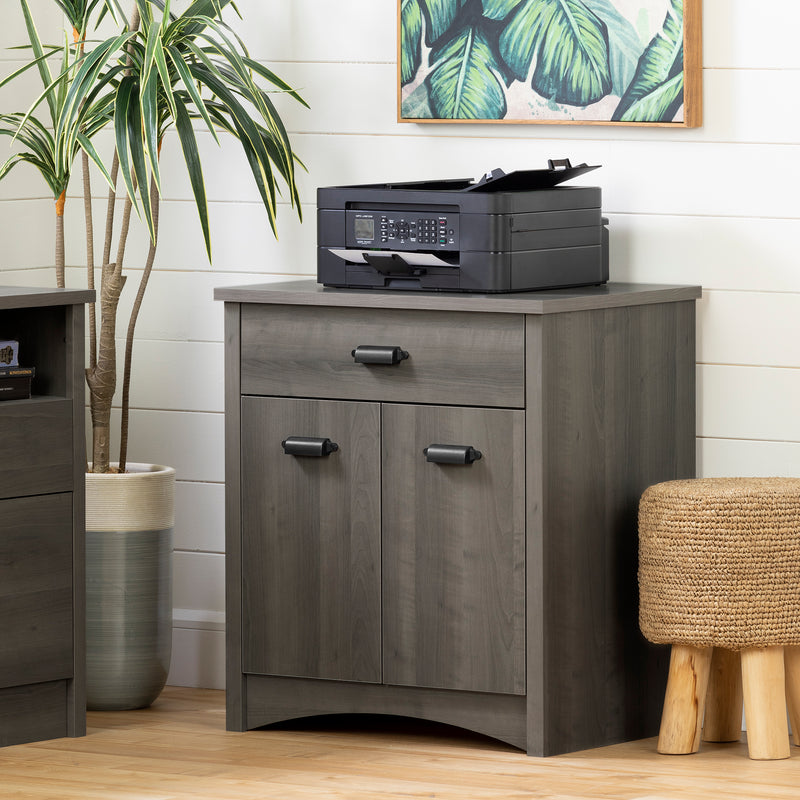 Printer Cabinet  Gascony Gray Maple 12436
