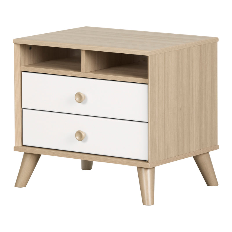 Yodi 2-drawer nightstand