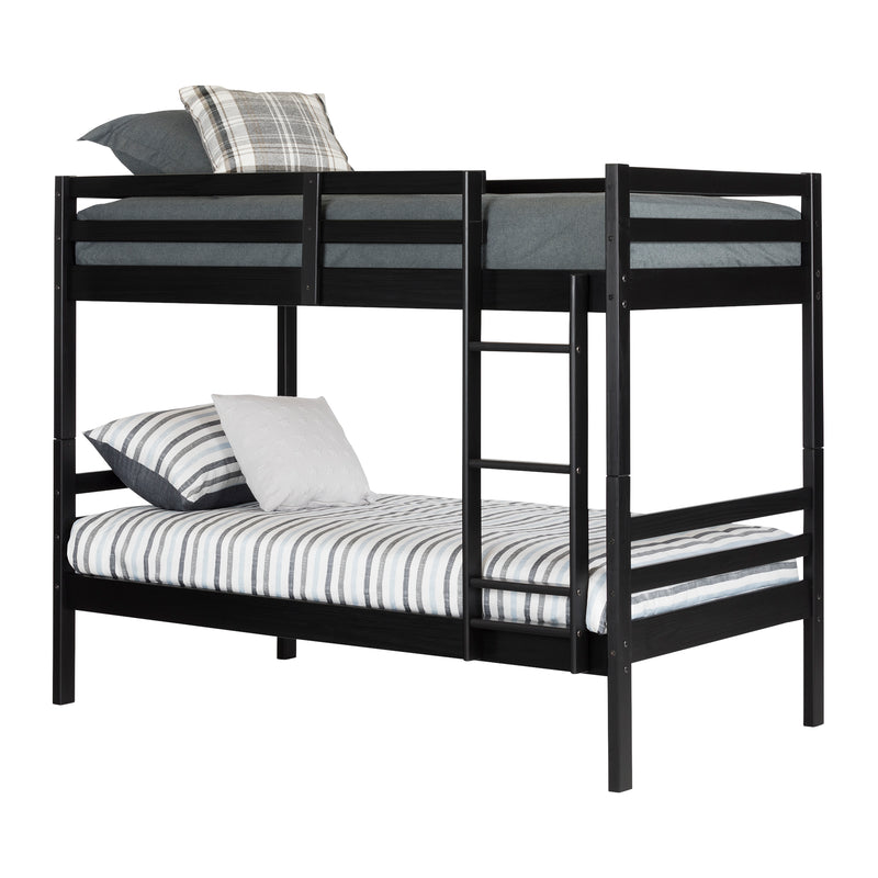 Industrial Bunk Beds 39'' Induzy Matte Black 11819