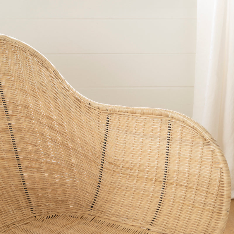 Chaise berçante Balka - Rotin
