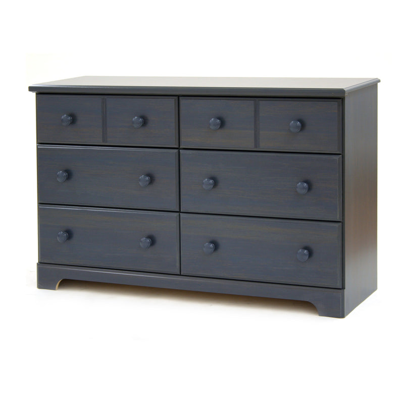 6-Drawer Double Dresser  Summer Breeze Blueberry 3294027