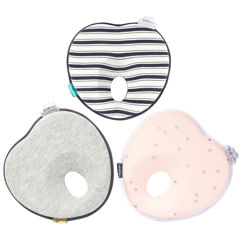 Appui-tête Bébé Réglable Pour Siège Auto/poussette - Gris - Coussin De Soutien Nuque Amovible