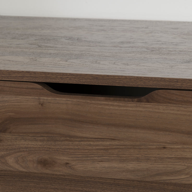 6-Drawer Double Dresser  Holland Natural Walnut 11281