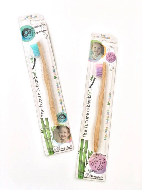 Bamboo Toothbrush Child - Super Hero