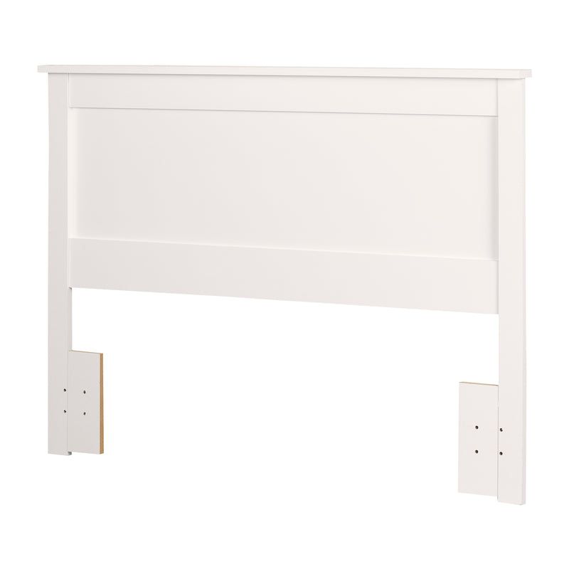 Tête de lit double/queen 54"/60" Vito -Blanc solide