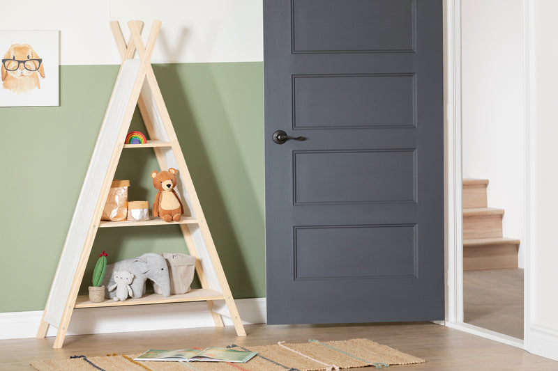 Teepee Shelving Unit  Sweedi Natural Cotton and Pine 100388