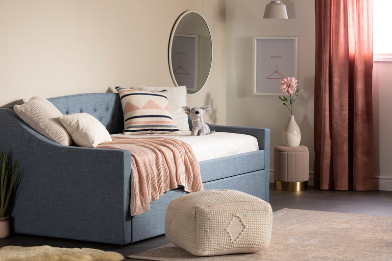 Tiara - Upholstered Daybed With Trundle