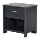 Ulysses - 1 Drawer Bedside Table -- Myrtille