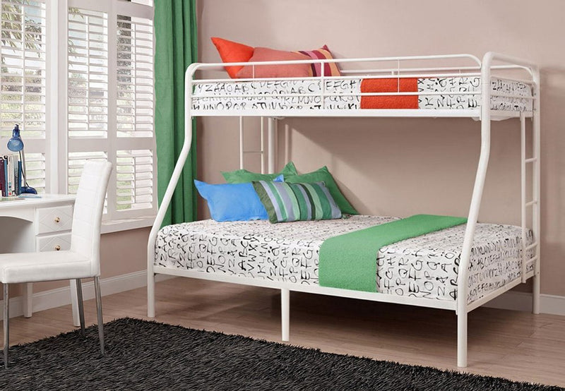 Bunk bed 39"/54" - white