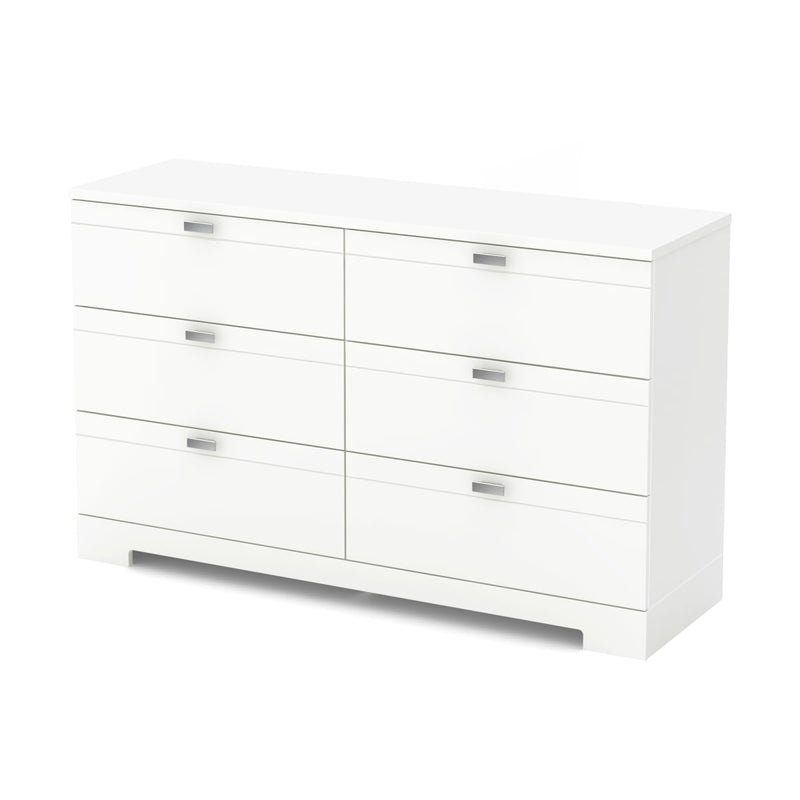 Bureau double Reevo - Blanc