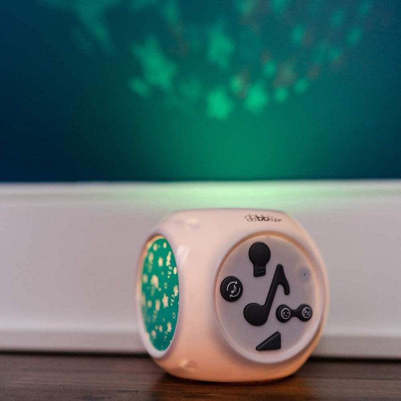 Kübe - Soothing Sound-Activated Musical Night with Color Projection