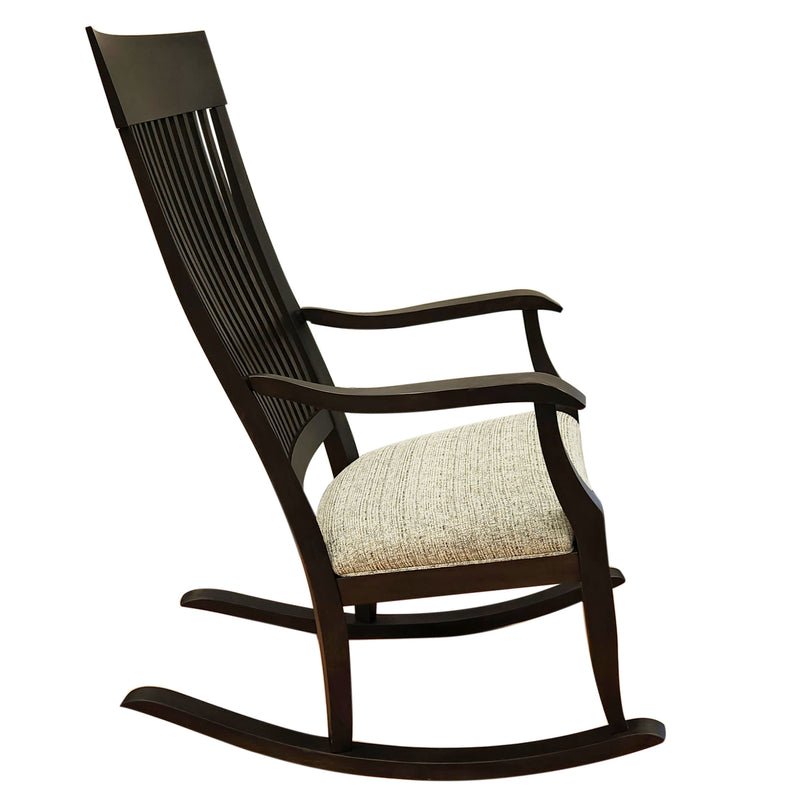 Chaise berçante contemporaine en bois 570 - Personnalisable